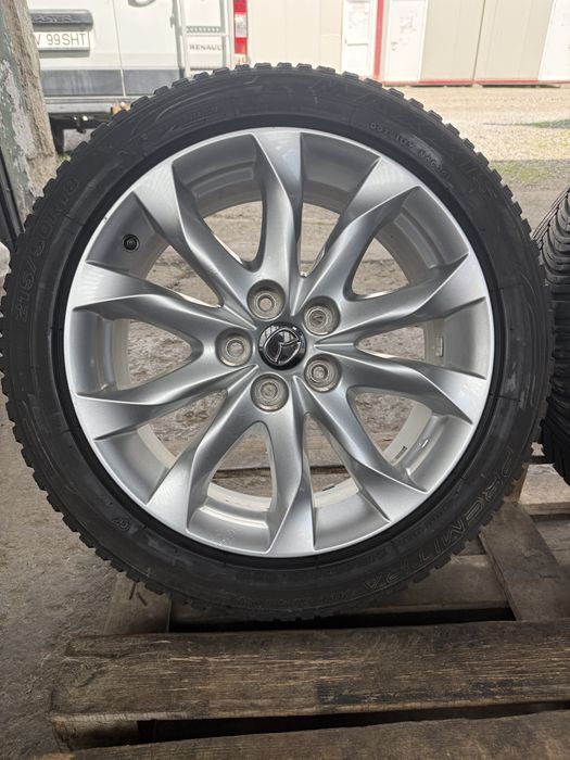 Jante originale Mazda 3, CX-3 echipate cu anvelope M+S Allseason 215/50 18