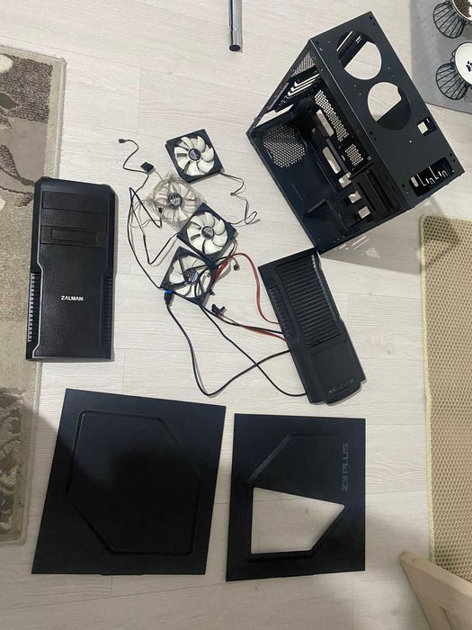 carcasa pc gaming cu ventilatoare