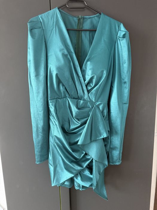 Rochie eleganta turcoaz