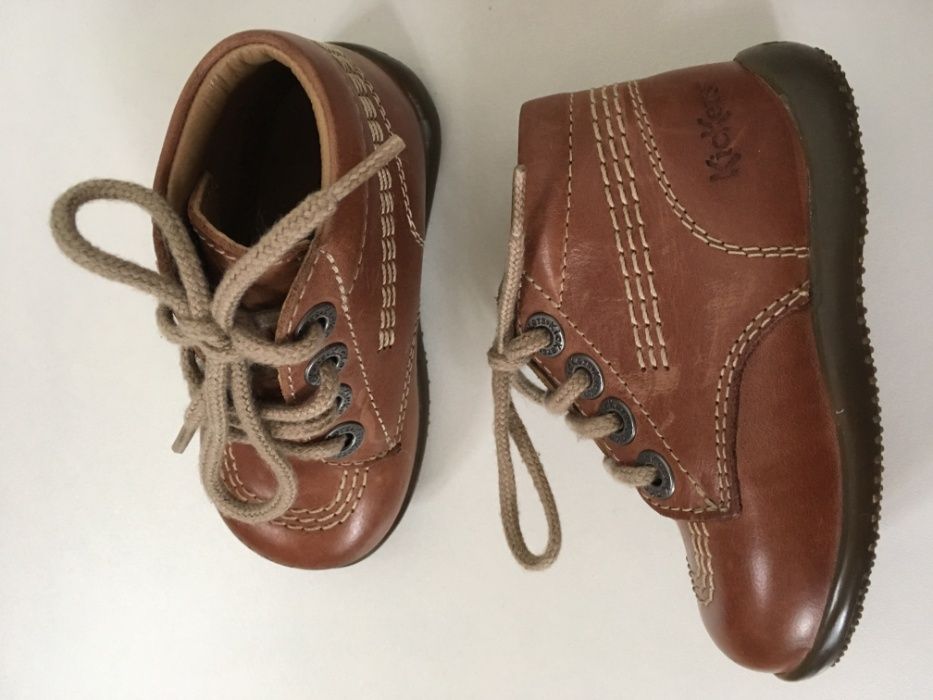 обувки KicKers естествена кожа 20 номер пролет есен