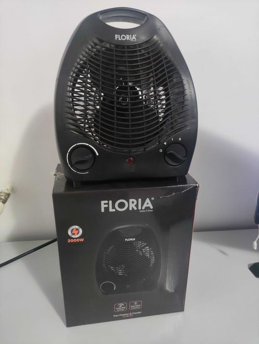 Aeroterma Floria ZLN6152, 2 trepte viteza, indicator luminos, 2000W