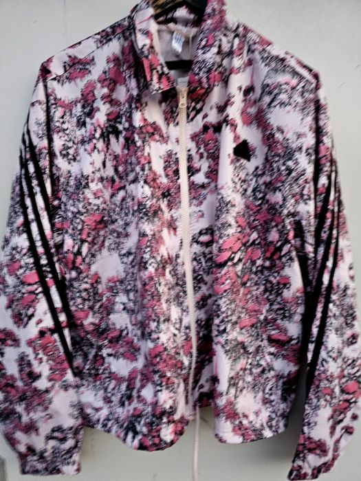 Adidas уникална оригинална дамска горница тип ветровка Л/ Хл размер