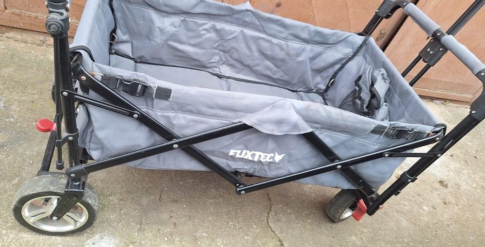 Vand Cărucior transport pliabil Fuxtec pentru excursii, pescuit, grăd