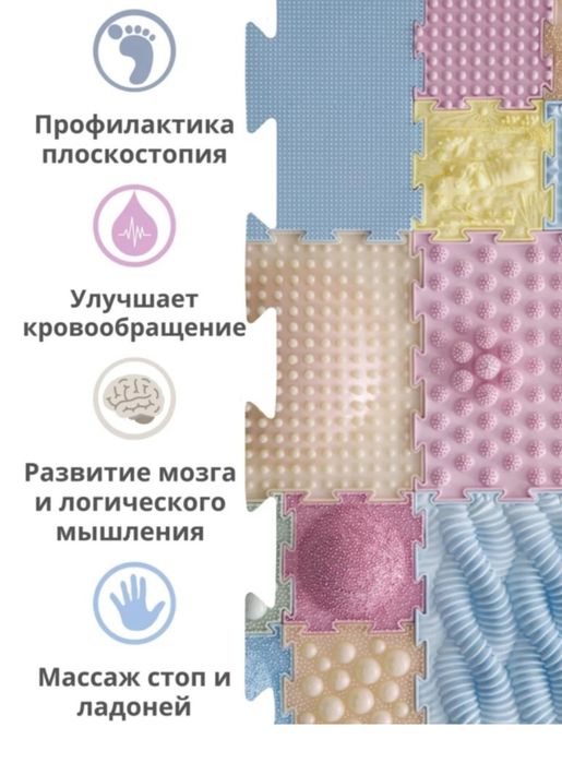 Коврик-пазл Ортодон 088, 81х81