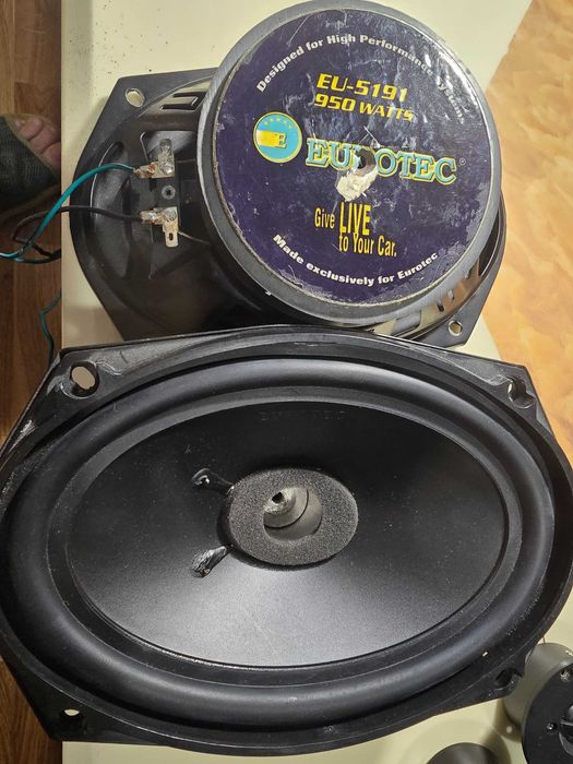 Vând Twittere, difuzoare Magnat,difuzoare auto Eurotec, Beyma medii  bas 6B30 P, DC auto Pioneer DEH 2300