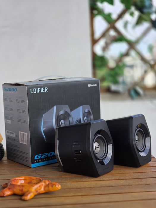 Аудио система Edifier - G2000, 2.0, черна