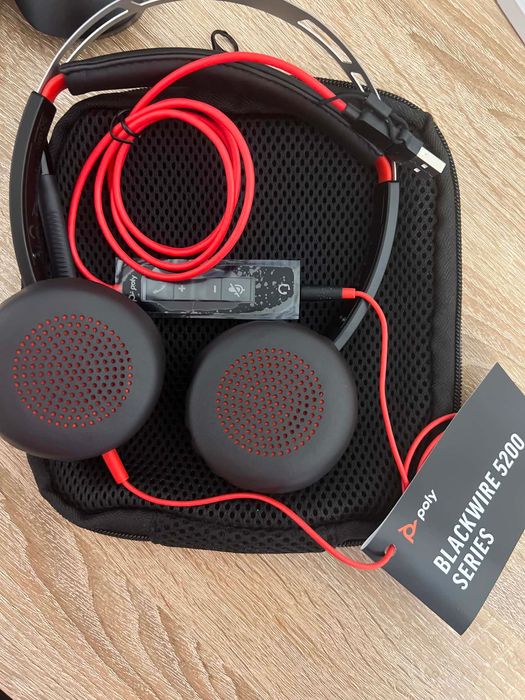 Headphones Poly (Plantronics) Blackwire 5220 USB-A