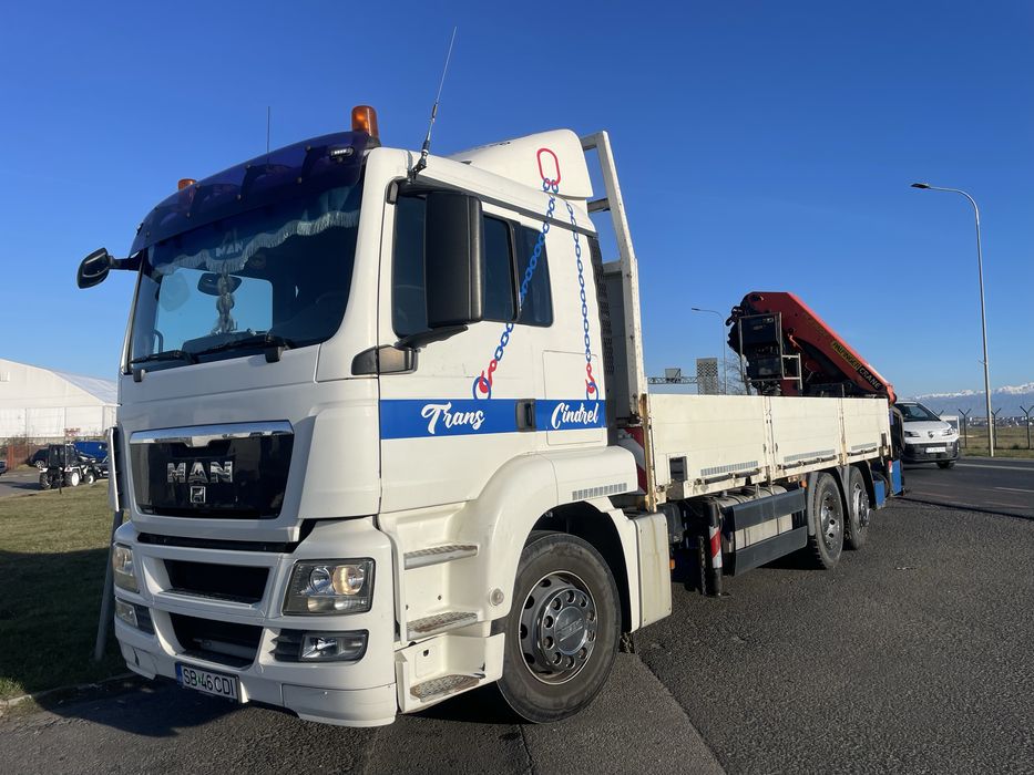 Man mercedes cu macara pk 29002 34002