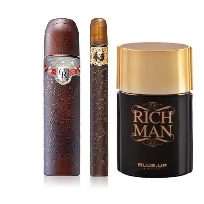 Parfumuri începute - preţ accesibil - Cuba Royale Gold Rich Man BlueUp