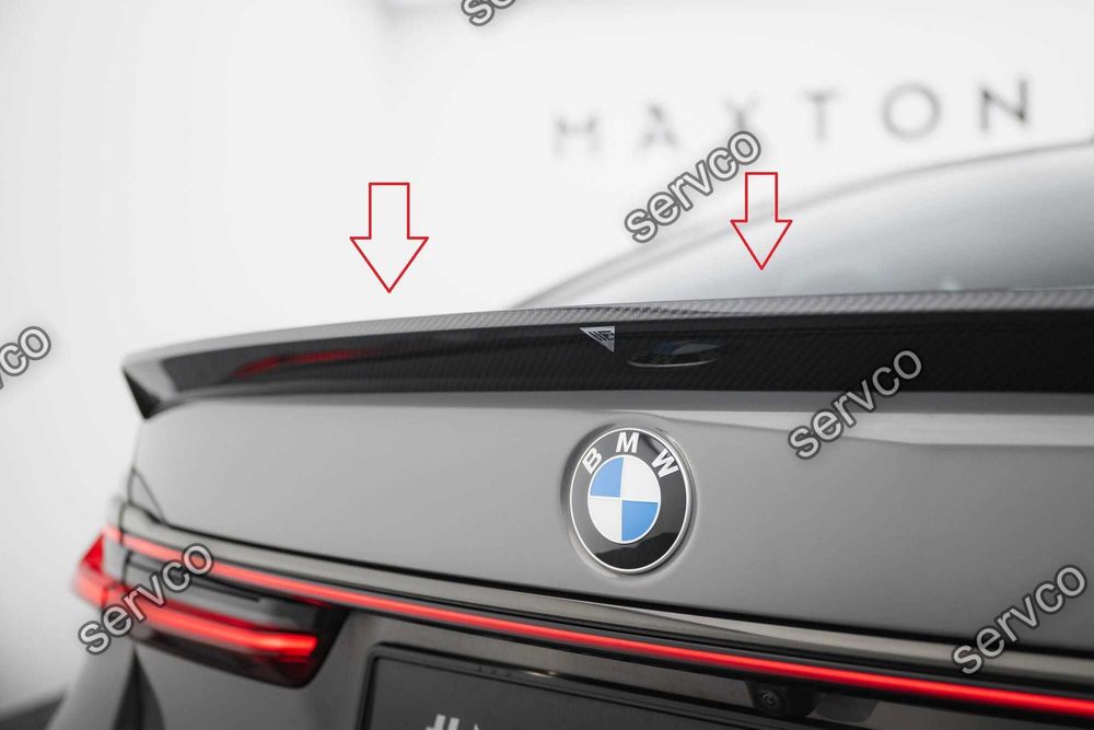 Pachet Set Splitter Exterior Prelungiri Body kit tuning Bmw Seria 7 G11 M-Pack Facelift 2019-2022 v12 - Maxton Design  Fibra Carbon