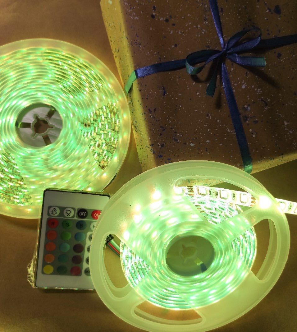 Светодиодная RGB лента / RGB led chiroq: 22 000 сум - Светильники ...