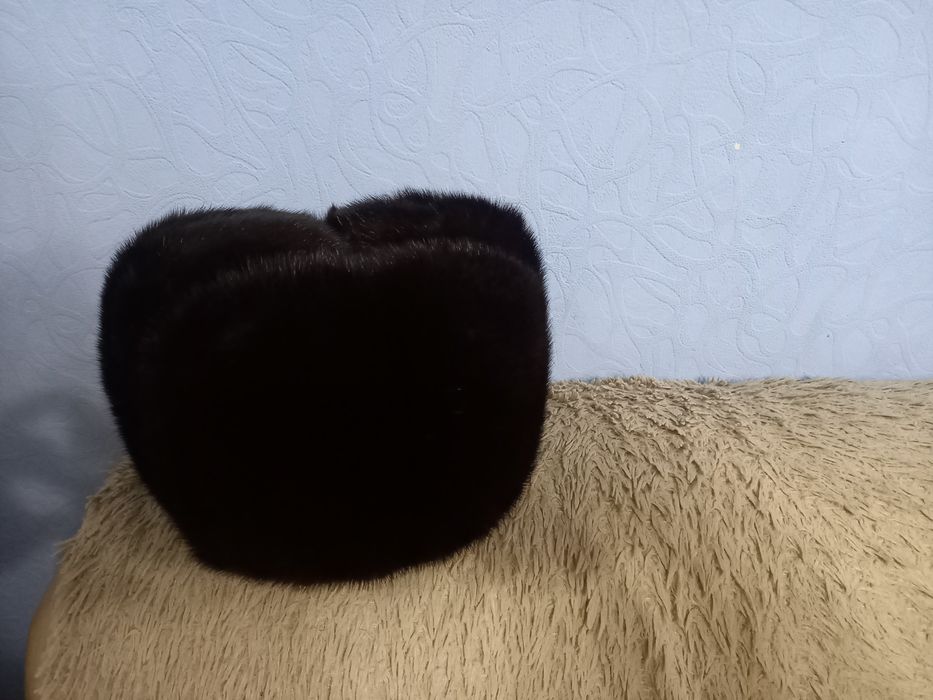 Шапка норковая, мужская
