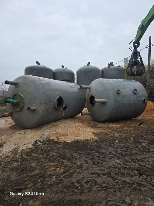 Rezervor metalic bazin fosa mai multe capacități