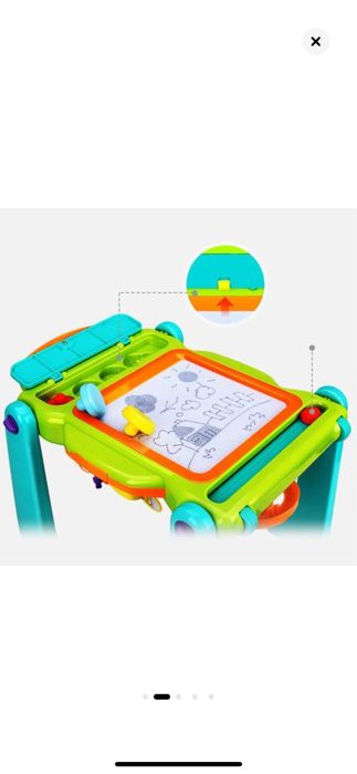 Antepremergator si Masuta Activitatii 3 in 1, Hola Toys