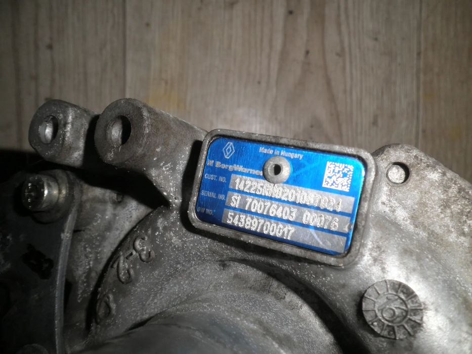 Turbina Renault Trafic , Opel Vivaro, 1.6 DCI 54389700017