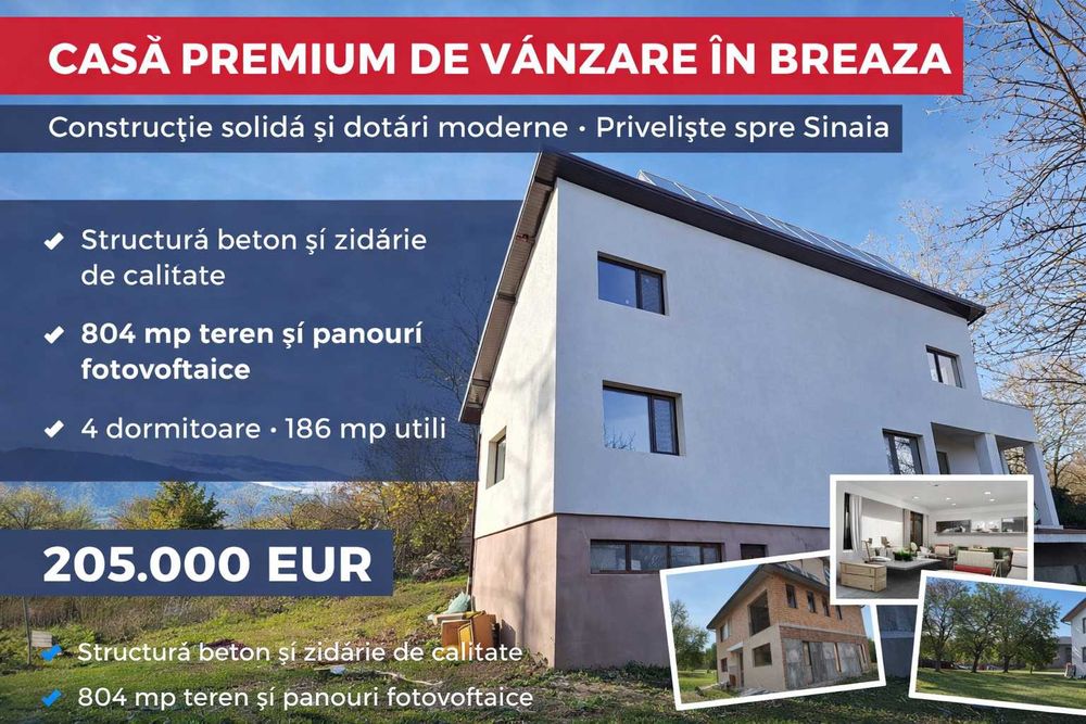 Casa Breaza 2026 facuta ca la carte , panorama frumoasa