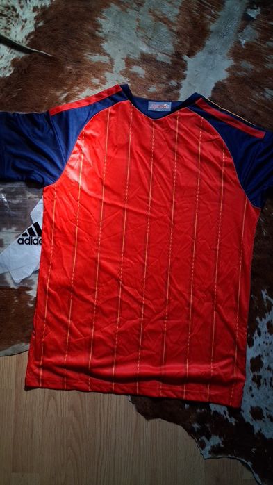 Tricou Spania — Adidas Home Jersey (Roșu/Navy/Auriu)