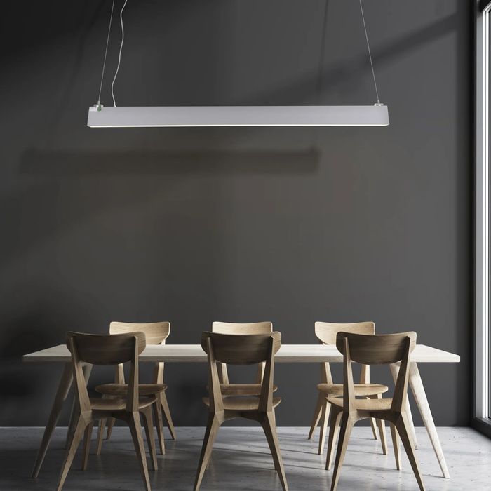 Подвесной светильникLED CYGNUS 50W Aluminum Gray 120x5x7.5sm
