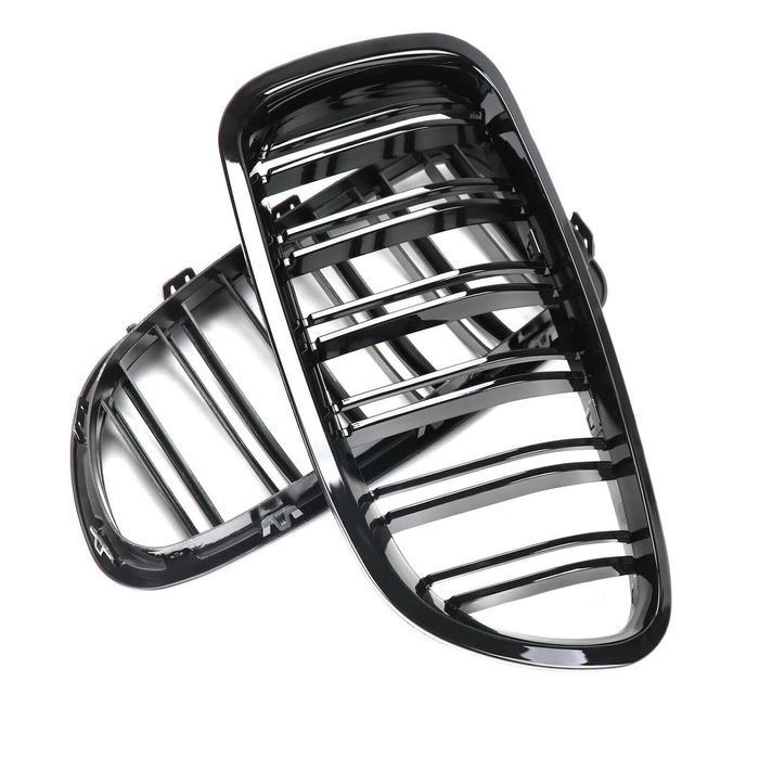 Бъбреци за БМВ Ф10 Ф11 / BMW F10 F11 Двойни Черен Гланц М5 решетка M5