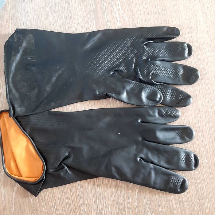 Перчатки рабочие  х/б и резиновые