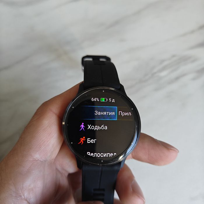 Garmin venu 3 45mm черного цвета