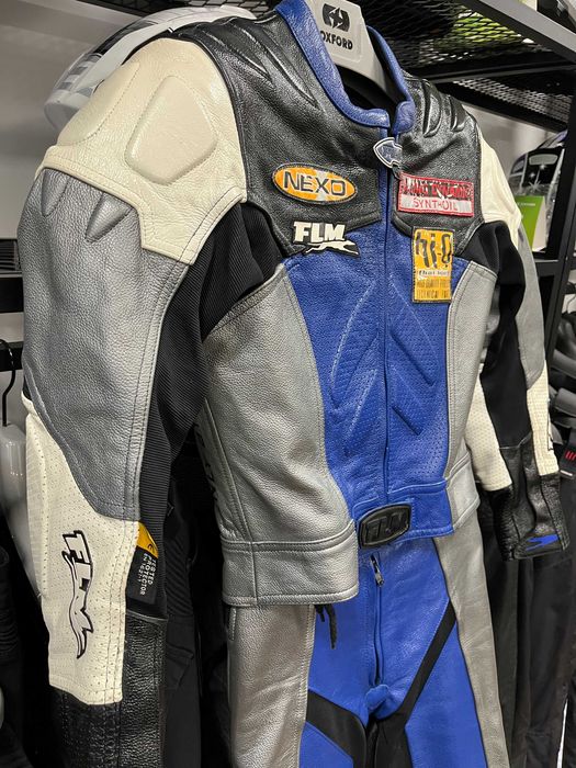 Дамски Кожен мото екипФЛМ  FIREFOX 36-S 2ч,протектори като нов