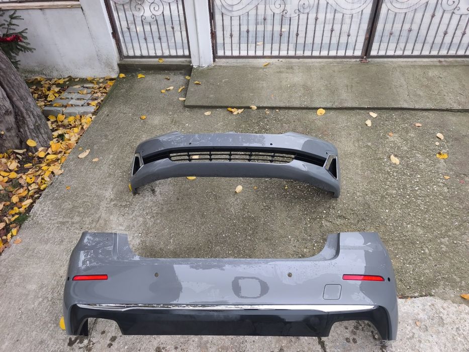 Bara spate, praguri, BMW G30,31 LCI Bernina Gray Amber, luxury