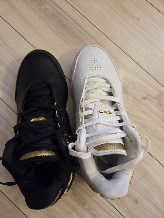 Papuci de baschet LeBron NXXT Gen alb cu negru