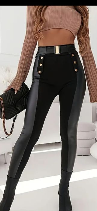 fusta și pantaloni piele