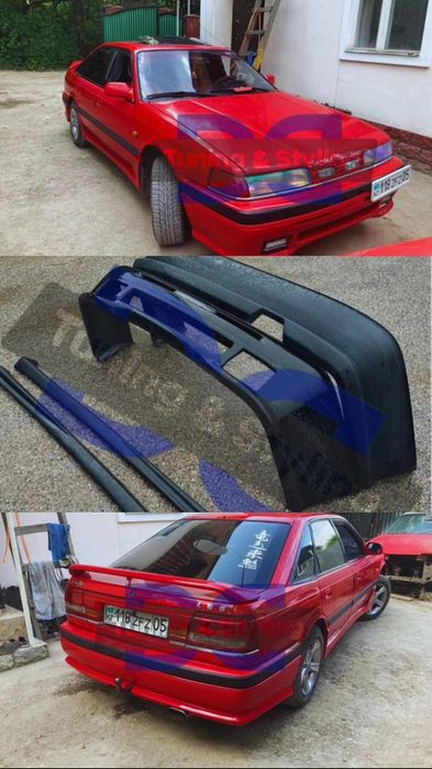 Накладки на родной Бампер Пороги Мазда 626