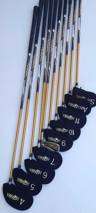 клъбове за голф хонма берес 4 звезди 4-sw 10броя употребявани