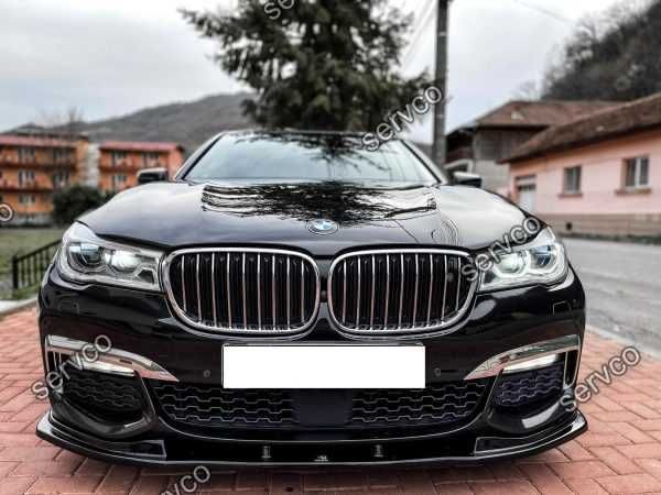 Prelungire lip bara fata Bmw Seria 7 G11 G12 M Pachet 2015-2018 Maxton