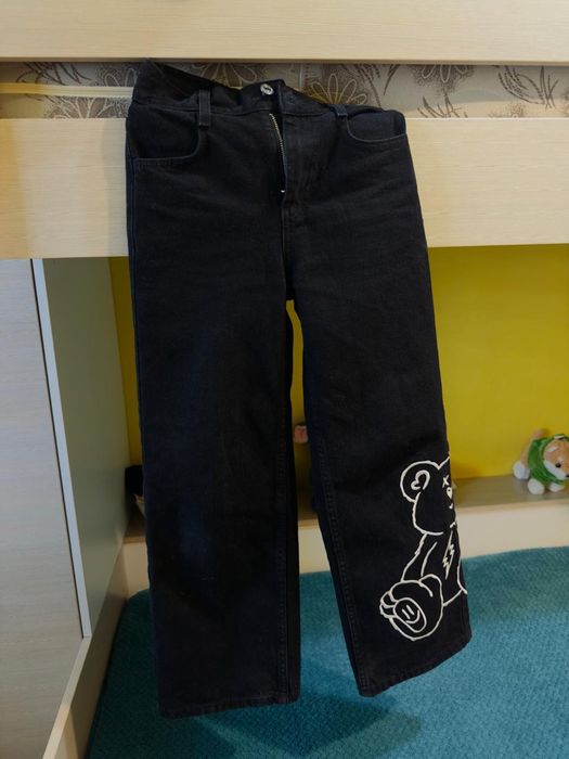Джинсы для девочки размер 128