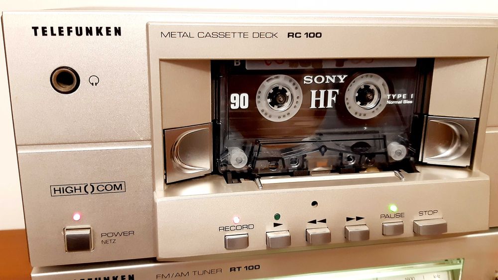 Linie audio Telefunken System R100, SILVER SERIES