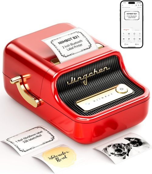 Новый принтер этикеток NIIMBOT B21 Bluetooth