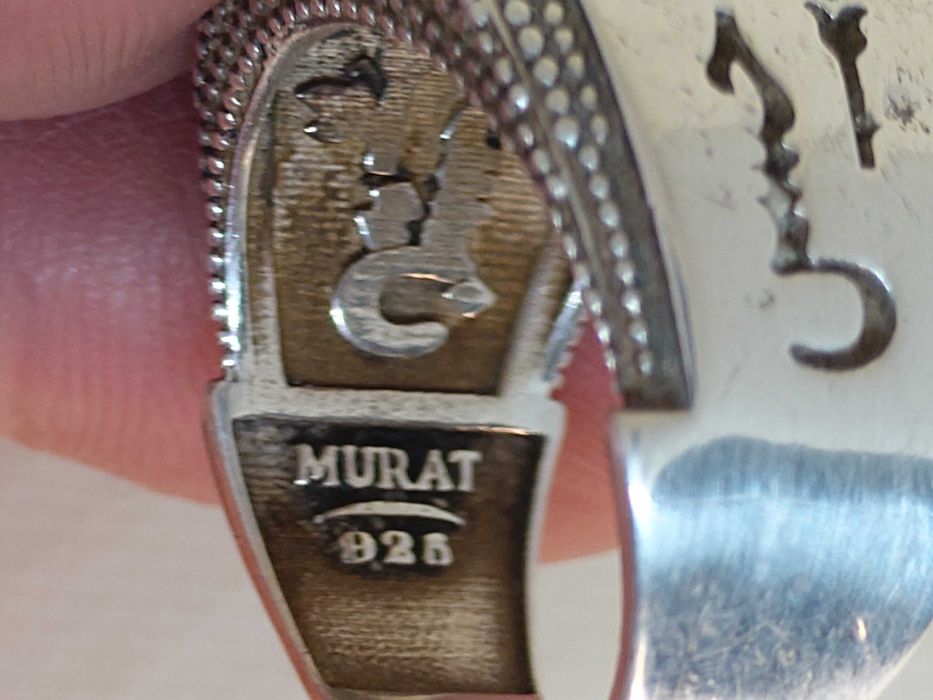Inel Argint Masiv „ Murat”  – Simbol Zulfiqar