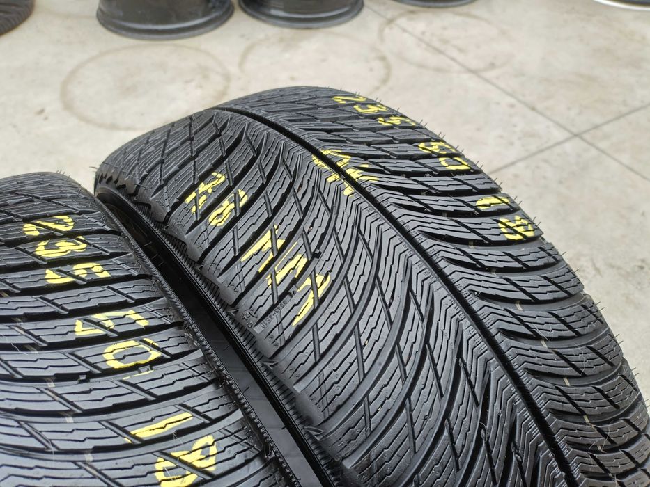 Set 4 anvelope de iarna 235 50 18 michelin pilot alpin 5 profil 7,8 mm