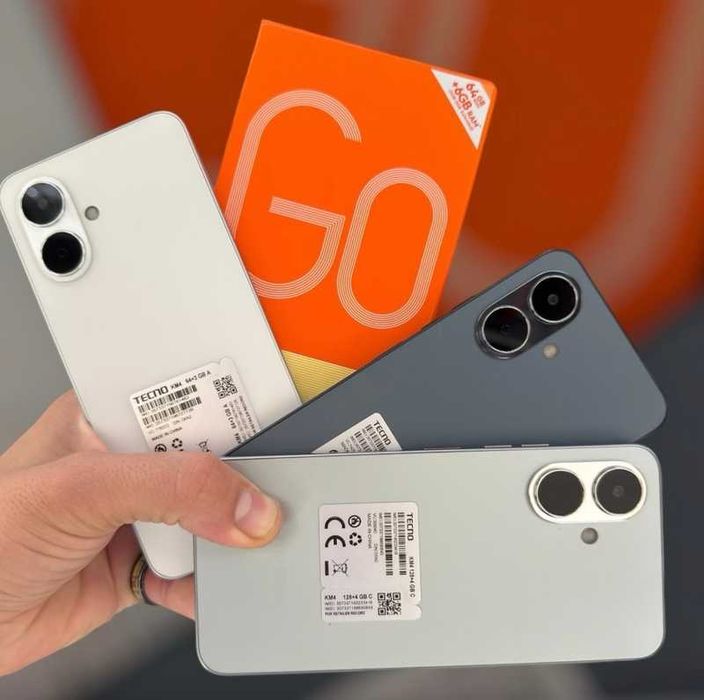 YENGI ! Tecno Spark Go 2 (3+3/64Gb | 3+3/128Gb) | Dostavka !