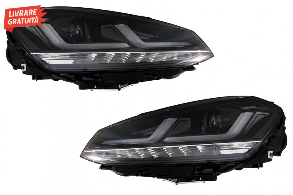 Faruri Osram Full LED VW Golf 7 VII (2012-2017) Black LEDriving