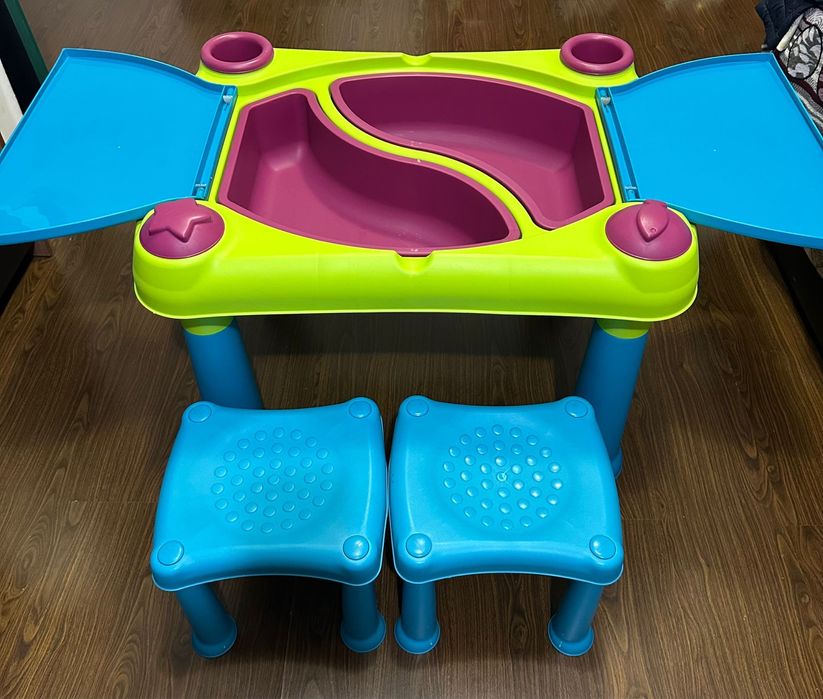 Masa + 2 scaune joaca copii