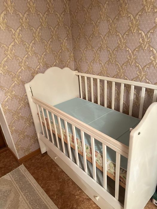 Детский манеж+матрас комплект