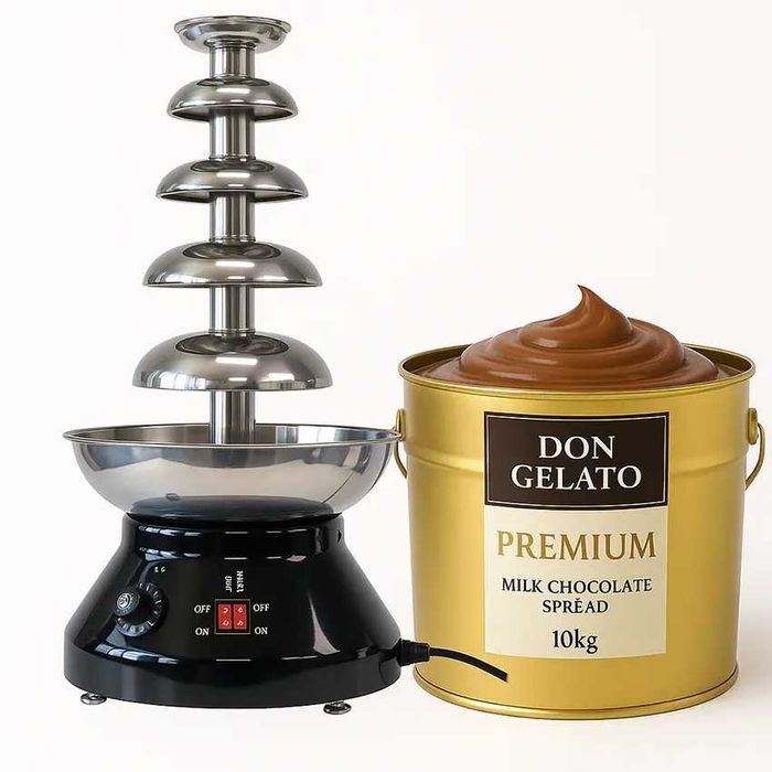 Професионален шоколадов фонтан Don Gelato 4 и 5 нива