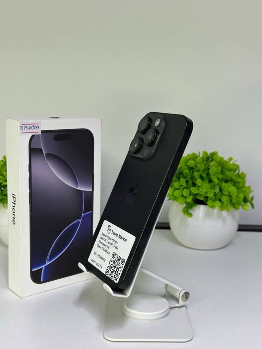 iphone 16 pro 128 gb | akb 92% | цп 397 | e-sim Комплект: ПК