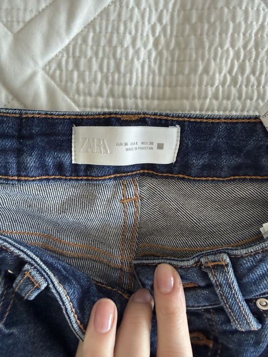 Джинсы Zara синие