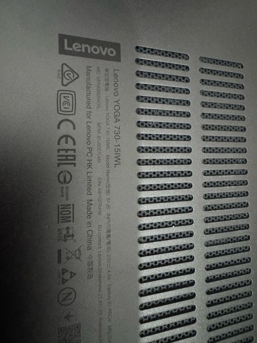 Laptop lenovo yoga 730-15iwl display protectie sparta
