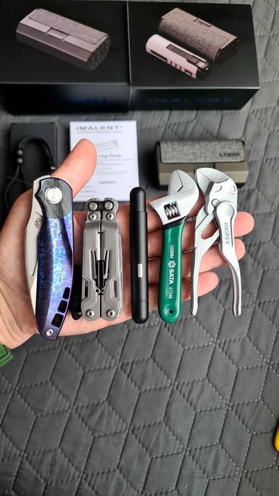 Раздвижен френски ключ stanley и Sata 4"/10см