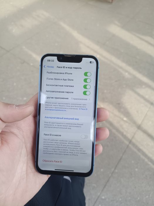 Срочно Айфон 13мини фейс рабочи 128г