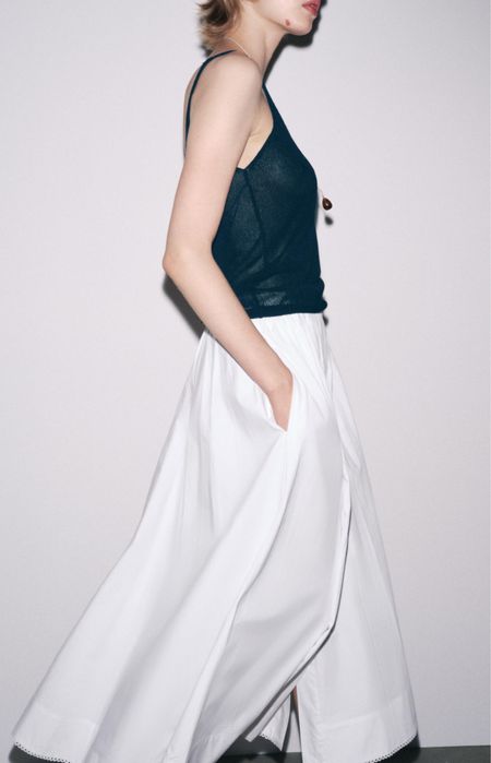 Новая юбка миди Zara