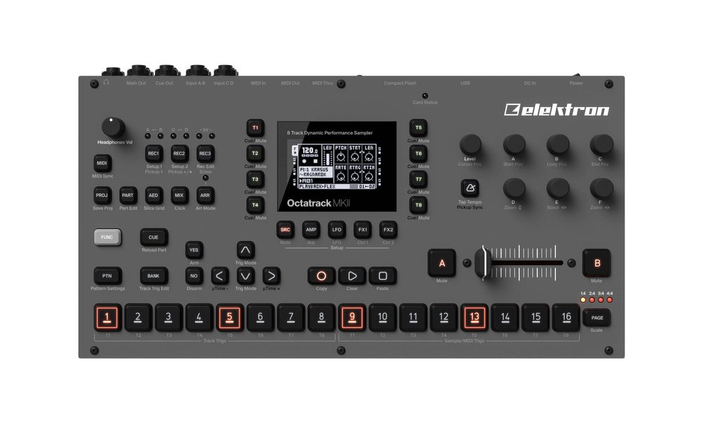 Elektron Octatrack mk2 Akai mpc 4000