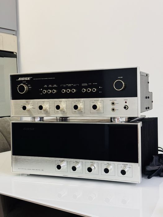 Set amplificator+preamplificator BOSE 1801+4401, 250W/canal 8ohmi,38KG